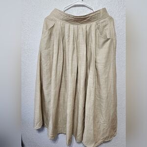 White Birch Elegant Beige Women's Skirt